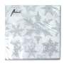 20 Servietten Schneeflocke 3-lagig 33x33cm Tissue Snow Crystals Winter Weihnacht