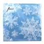 20 Servietten Schneeflocke 3-lagig 33x33cm Tissue Snow Crystals Winter Weihnacht