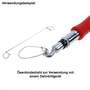 100 �sendr�hte verzinkt 1,0x120mm Drilldraht R�deldraht Betonbindedraht Draht