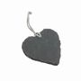 Herz Schiefer 7cm Schieferherz Schiefertafel Schieferplatte H�nger Hochzeit