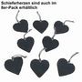 Herz Schiefer 7cm Schieferherz Schiefertafel Schieferplatte H�nger Hochzeit