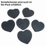 Herz Schiefer 11cm Schieferherz Schiefertafel Schieferplatte Hochzeit Muttertag