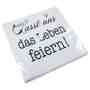 20 Servietten das Leben feiern 3-lagig 33x33cm Tissue Party Lasst uns Feier