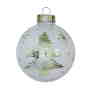 Weinachtskugel 75mm B�ume Sterne Christbaumkugel Baumschmuck Weihnachten Deko