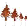 1x Tannen Stecker Rost Weihnachtsbaum Christbaum Weihnacht Baum Deko Tannenbaum