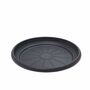 Untersetzer Toscana anthrazit Kunststoff rund f�r Blumentopf Pflanzk�bel 