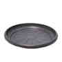 Untersetzer Toscana anthrazit Kunststoff rund f�r Blumentopf Pflanzk�bel 