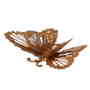 18 Schmetterlinge Metall rost 3D Streuteile Butterfly Streudeko 7x5cm + 5x4,5cm