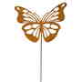 Schmetterling Gartenstecker Metall Blumenstecker Gartendeko Edelrost