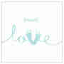 20 Servietten sweet love Babyf��e Baby Schrift 3-lagig 33x33cm Junge M�dchen Geburt Taufe