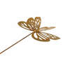 Stecker Schmetterling L30cm Metall rost Garten Deko Butterlfly Beet Pick Stab 