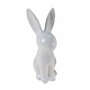 Hase aufrecht Keramik wei� 19x9x7cm Osterhase Ostern Fr�hling Figur 