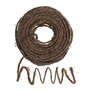 22m Rustic Wire 3-5mm Dekodraht Jute-Draht Basteldraht