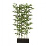 Bambusraumteiler Paravent Kunstpflanze 165 cm mit Naturstamm 