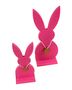 Filz Deko Osterhasen 2er-Set (15cm + 20cm) verschiedene Farben