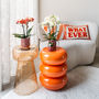 Kolibri Home | Diamond Pearl Dekotopf - Rot - 6 cm - Ein Hauch von Luxus fr Ihr Zuhause!