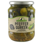 Pfeffergurken von Spreewald-Rabe (720 ml Glas) 