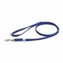 K9 gummierte Sportleine blau 14mm / 1,2m mit Schlaufe