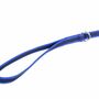 K9 gummierte Sportleine blau 14mm / 2m mit Schlaufe