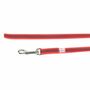 K9 gummierte Sportleine rot 14mm / 2m ohne Schlaufe