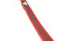 K9 gummierte Sportleine rot 20mm / 1,2m mit Schlaufe