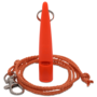 ACME Hundepfeife 211,5 orange mit Pfeifenband 