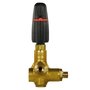 Interpump Umlaufventil H-450, Eingang 1/2 Zoll IG, Ausgang 1/2 Zoll AG, Bypass 1/2 Zoll IG, max. 400 bar, max. 80-C 