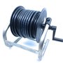 Schlauchaufroller ST-71 mit Rohrreinigungsschlauch 15m, Eingang M22 Aussengewinde, Ausgang 1/8 Zoll Aussengewinde, max. 300 bar, max. 100-C