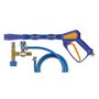 easywash365+ Schaumset ST-45 komplett mit Schaumlanze, Schauminjektor mit Dosierventil + Schlauch 1m, max. 310 bar, max. 90-C 