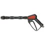 HD-Pistole ST-2600 mit Drehgelenk, E=3/8 IG drehbar, A=Verl�ngerung ST-9.1 350mm mit Kupplung KW, max. 310 bar, max. 150-C, max. 45 L/min 