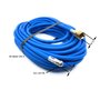 20m Rohrreinigungsleitung blupur, DN5, blau, M22 Aussengewinde auf D�se 4x1, mit Frontbohrung, max. 20-C, max. 200bar