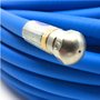 20m Rohrreinigungsleitung blupur, DN5, blau, M22 Aussengewinde auf D�se 4x1, mit Frontbohrung, max. 20-C, max. 200bar
