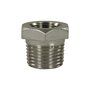 Reduziernippel 1/8 IG - 3/8 AG, max. 500bar, Edelstahl 