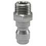 Nippel ST-245 1/4AG 33,5mm Edelstahl |  