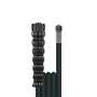 Hochdruckschlauch 1SN Schwarz, DN 6, max. 250 bar, gewickelte Decke, M14 