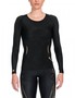 SKINS A400 Womens Top Long Sleeve black/gold B33156005