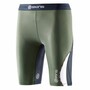 Skins DNAmic women�s half tights midnight/sage
