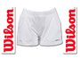 Wilson Damen Performance Short wei�/ aqua blau 