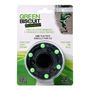 Green Biscuit Roller Hockey Puck