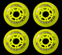 Graf QuickTurn QT 1.0 Rolle Indoor 76A 4-er Set