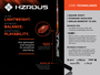 True HZRDUS 7X GOALIE Stick Senior 25 - black-orange