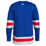 New York Rangers adidas Authentic Primegreen NHL Trikot Home Blau