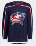 Blue Jackets Home Authentic Jersey Adidas