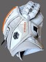 VAUGHN Goalie Pro Return Set, Fang- und Stockhand, Grizzlys Wolfsburg,   Dustin STRAHLMEIER #1,  --gebraucht--