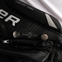 BAUER Vapor FLYLITE Eishockeyhose Intermediate - M-L, Schwarz/Navy/Rot