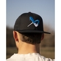 BAUER S26 Flat Brim Snapback Cap Senior Schwarz