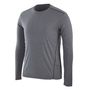 BAUER Team LS Tech Tee Vapor - grau - Sr. 