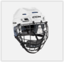 CCM HTC TACKS 310 JR Eishockey Helm Combo Junior - R3Flex Protection & Multi-Density EVA