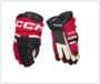 CCM HG TACKS XR80 JR BLACK/GRAPHITE Eishockey Handschuhe Junior - Schutz & SensaLast Palm