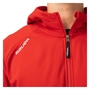 BAUER Fleece Zip Hoodie Team - rot - Sr.